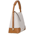 Michael Kors Crosby Large Signature Logo Print Shoulder Bag - Vanilla / Acorn 30H8GCBL3B-149