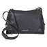 Michael Kors Crosby Medium Pebbled Leather Messenger Bag- Black 30H8GCBM2L-001
