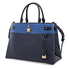 Michael Kors Gramercy Colorblock Large Satchel- Blue/Multi 30S9GG7S3B-415