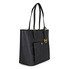 Michael Kors Jet Set Large Travel Saffiano Leather Tote - Black Large 30S6GTTT3L-001