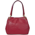 Michael Kors Raven Large Leather Shoulder Bag - Maroon 30H6GRXE3L-550