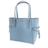 Michael Kors Textured Leather Tote- Powder Blue 30F8TV6T4L-424