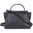 Michael Kors Whitney Medium Leather Satchel- Black 30T8SXIS2L-001