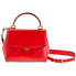 Michael Kors Ava Small Leather Satchel- Bright Red 30T8GAVS1L-204