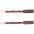 Michael Kors Colorblock Guitar Strap- Bright Red 30T7GG9N2B