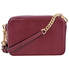 Michael Kors Ginny Medium Studded Leather Crossbody- Oxblood 32F8GF5M2U-610