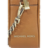 Michael Kors Ginny Medium Woven Leather Crossbody- Acorn/Butternut 32H8BF5M2U-211