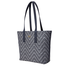 Michael Kors Junie Chevron Medium Tote-Admiral/ Optic White 30H8BX5T2U-423