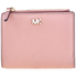 Michael Kors Ladies Continental Wallet Mercer Beige/Rose Medium Snap Billfold 32F8TF6F2T-968