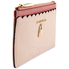 Michael Kors Large Slim Zip Card Case- Soft Pink/Multi 32H8TF6D7O-612