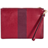 Michael Kors Medium Leather Zip Pouch- Red 32F8GF9P6Y-914