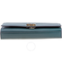 Michael Kors Mott Leather Chain Wallet Green 30S8GOXC7L-305