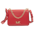 Michael Kors Mott Leather Crossbody Bag in Bright Red 30T7GOXL7L-204