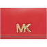 Michael Kors Mott Leather Crossbody Bag in Bright Red 30T7GOXL7L-204