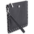 Michael Kors Medium Scallop Leather Zip Pouch- Black 32T8SF9P6I-001