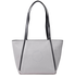 Michael Kors Whitney Pebbled Leather Tote- Grey/Black 30F8SN1T1B-913