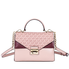 Michael Kors Sloan Leather Medium Satchel - Pink/Multi 30F8TSLS2V-982