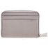Michael Kors Small Mercer Pebbled Leather Wallet Grey Pearl 32T8SF6Z1L-081