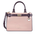 Michael Kors Tatiana Small Leather Satchel- Pink/Purple 30F8TT0S1T-938