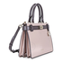 Michael Kors Tatiana Small Leather Satchel- Pink/Purple 30F8TT0S1T-938