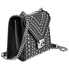 Michael Kors Whitney Large Studded Leather Convertible Shoulder Bag- Black 30T8TXIL4T-001