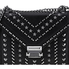 Michael Kors Whitney Large Studded Leather Convertible Shoulder Bag- Black 30T8TXIL4T-001