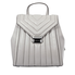 Michael Kors Whitney Quilted Leather Backpack- Pearl Grey 30F8SXIB2T-081