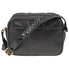 Burberry Ladies Flat Crossbody Bag Buckle Soft Grain Black S Zip Bckle Python 4066455
