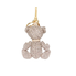 Burberry Ladies Thomas Bear Charm Keyring in Monogram Print Leather 8012121