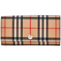 Burberry Ladies Vintage Check E-canvas Continental Wallet 8015116