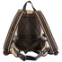 Burberry Logo Print Icon Stripe Nylon Backpack in Archive Beige 8014751