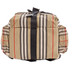 Burberry Logo Print Icon Stripe Nylon Backpack in Archive Beige 8014751