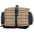 Burberry Logo Print Vintage Check Backpack- Archive Beige 8010372