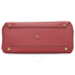 Burberry Medium Banner Leather and House Check Tote - Russet Red 4024087