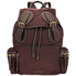 Burberry Men's Backpack Burgundy Nylon Equestrian Rucksack 4064866