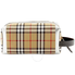 Burberry Metallic Detail Vintage Check Pouch in Black/Silver 8006293