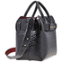 Burberry Small Monogram Leather Triple Stud Belt Bag- Black 8010011