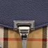 Burberry Small Vintage and Check Crossbody Bag- Regency Blue 4080078