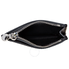 Burberry Vintage Check and Leather Zip Card Case- Black 8015133