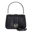 Michael Kors Lillie Medium Leather Shoulder Bag- Black 30F8G0LF2T-001