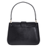 Michael Kors Lillie Medium Leather Shoulder Bag- Black 30F8G0LF2T-001