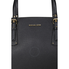 Michael Kors Voyager Textured Crossgrain Leather Tote- Black 30H7GV6T9L-001