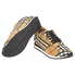 Burberry Ladies Lace Up Vintage Check Cotton Camel Amelia Sneakers 4076155