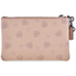 Coach Ladies Leather Beige Heart Small Wristlet 29667 DKNQ1