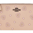 Coach Ladies Leather Beige Heart Small Wristlet 29667 DKNQ1