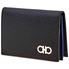 Ferragamo Revival Gancini Card Case Black 66A062 685949 66A062 685949