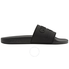Gucci Ladies Logo Black Rubber Slide Sandal 525140 JCZ00 1031