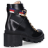 Gucci Leather Ankle boot with Sylvie Web 481156 DKS30 1159