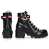 Gucci Leather Ankle boot with Sylvie Web 481156 DKS30 1159