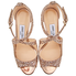 Jimmy Choo Womens Emily 85 Glitter Fabric Sandals EMILY 85 SAO